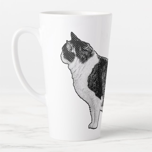 Caneca De Café Latte Capa Macia, Pausa Silenciosa (Esquerda)