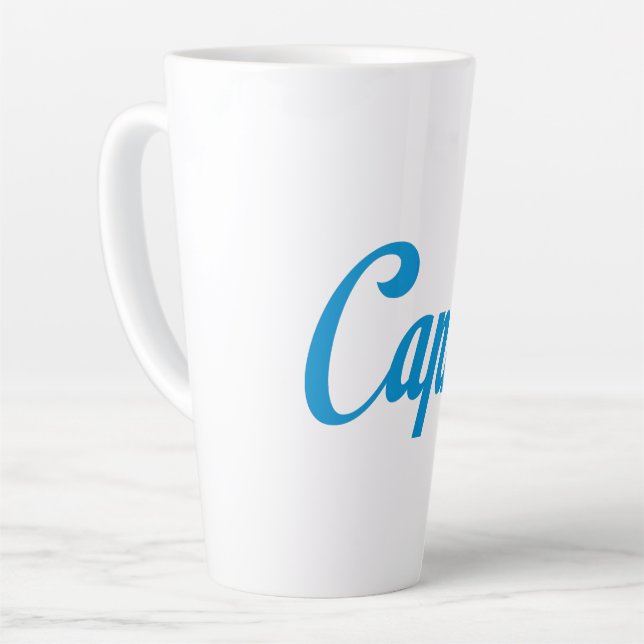 Caneca De Café Latte CAPRI Itália (Ângulo esquerdo)