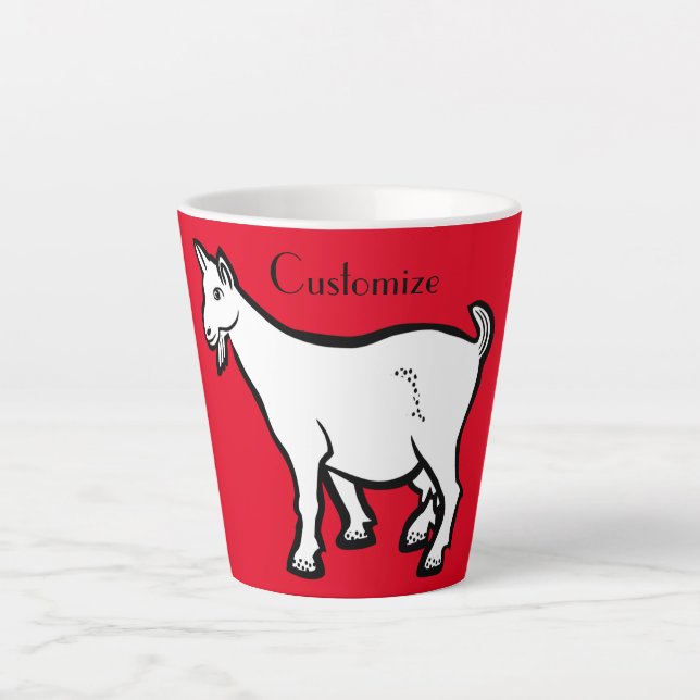 Caneca De Café Latte Capturar Thunder_Cove Animal (Frente)