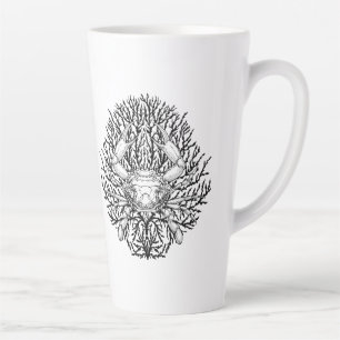 Caneca De Café Latte Caranguejo