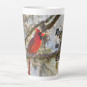 Caneca De Café Latte Cardinal Personalizado Latte Mug