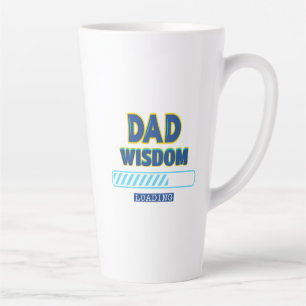 Caneca De Café Latte Carregamento de Sabedoria do pai