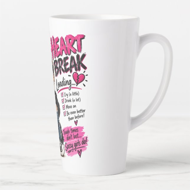 Caneca De Café Latte Carregando Desilusão… (Direita)