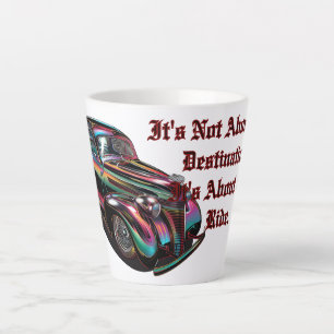 Caneca De Café Latte Carro Musculoso Clássico