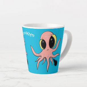 Caneca De Café Latte Cartografia de polvos de bebês, bonitos e baratos