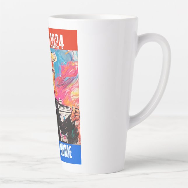 CANECA DE CAFÉ LATTE CASA DO PAI TRUMP 2024 (Direita)