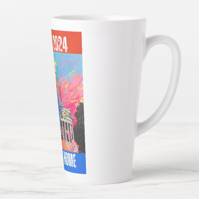 CANECA DE CAFÉ LATTE CASA DO PAI TRUMP 2024 (Direita)