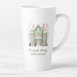 Caneca De Café Latte Casa Personalizada para Feriados Festivos Mug