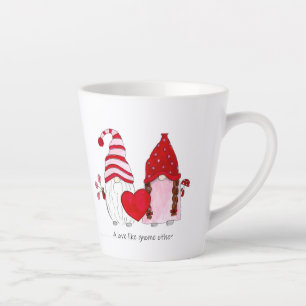 Caneca De Café Latte Casal Gnome