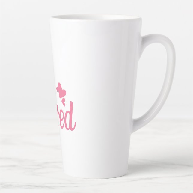 Caneca De Café Latte Casal Presente Eu Sou Tão Amado (Direita)