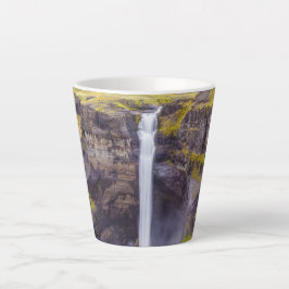 Caneca De Café Latte Cascata do Haifox, Islândia