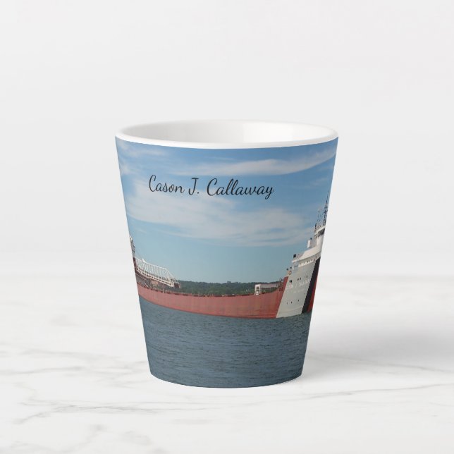 Caneca De Café Latte Cason J. Callaway latte mug (Frente)