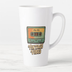 Caneca De Café Latte Cassete Clássico