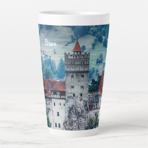Caneca De Café Latte Castelo Bran
