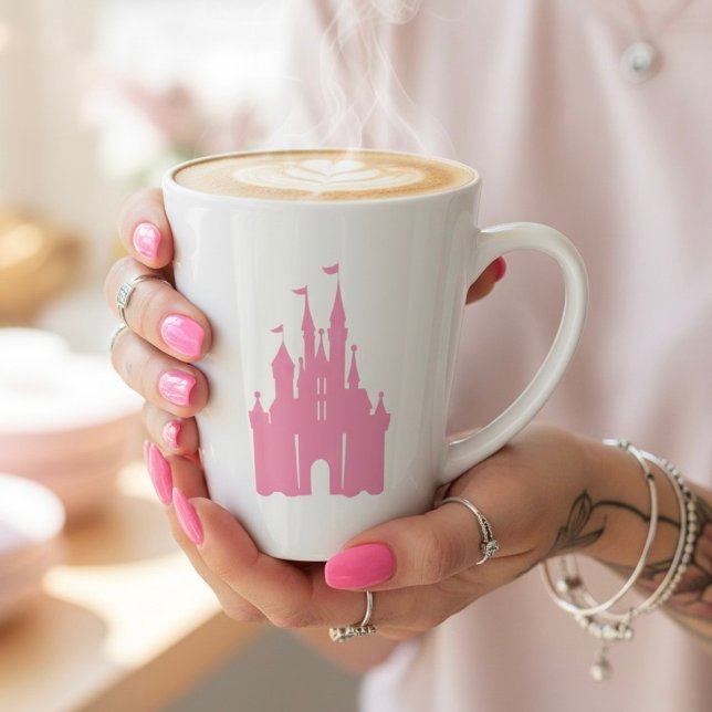 Caneca De Café Latte Castle Latte Mug (Criador carregado)