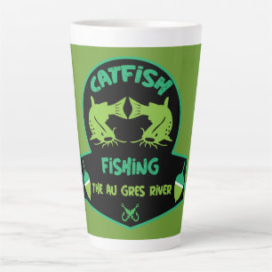 Caneca De Café Latte Cat Fisheries Au Gres