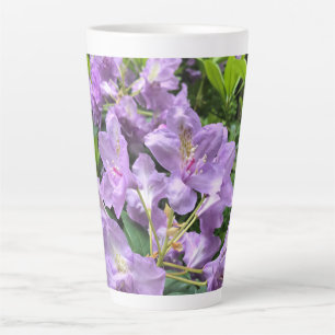 Caneca De Café Latte Catawbiense Boursault Rhododendrons, Oregon