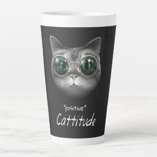 Caneca De Café Latte Cattitude Latte Mug