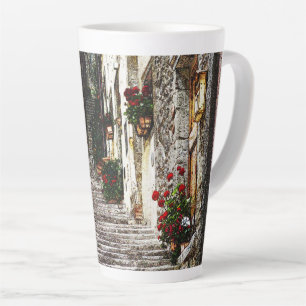 Caneca De Café Latte Cena Exterior Latte Mug