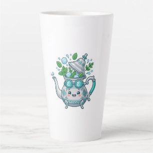 Caneca De Café Latte Chá de Menta Gelado Marroquino Kawaii Fofo Verão B