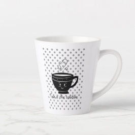 Caneca De Café Latte Chá é a solução, chá para todo momento.