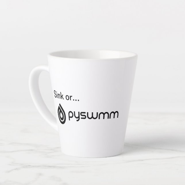 Caneca De Café Latte Cheeky (Ângulo esquerdo)