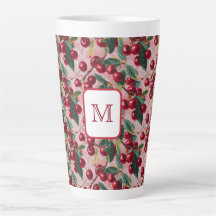 Cheery Monogramed Vintage Pink "Cherry Pop"