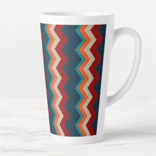 Caneca De Café Latte Chevron Sudoeste
