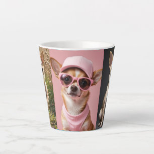 Caneca De Café Latte Chihuahua Dog Breed Assortment