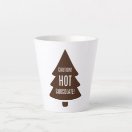 Caneca De Café Latte Chocolate quente natal Mikitiez aconchegante