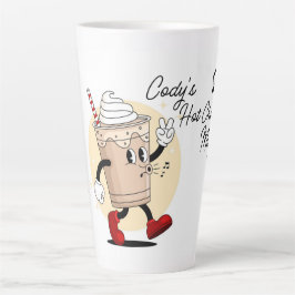 Caneca De Café Latte Chocolate Quente Personalizado