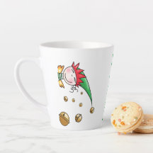 Chrismas Mug Weihnachten Kaffeetasse Comic 