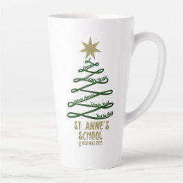 Caneca De Café Latte Christmas 2025