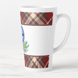 Caneca De Café Latte Christmas Cheer Cross