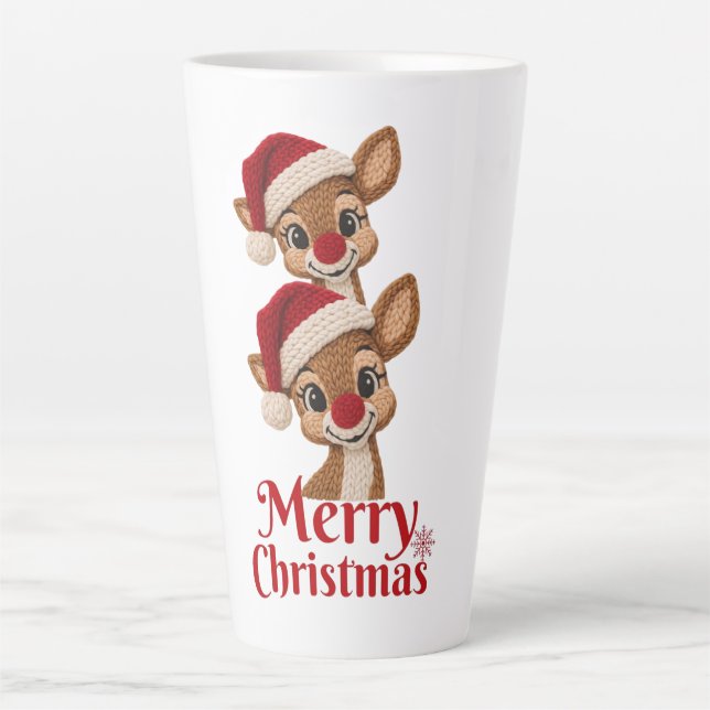 Caneca De Café Latte Christmas gift  (Frente)