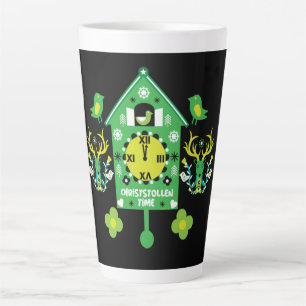 Caneca De Café Latte Christstollen Weihnachtsstollen Stollen Xmas