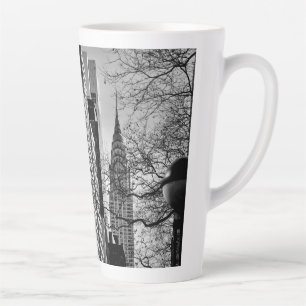 Caneca De Café Latte Chrysler Building Manhattan Tall Latte
