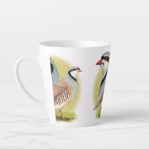 Caneca De Café Latte Chukar Partridge Combo