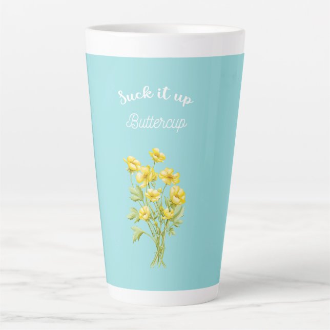 Caneca De Café Latte Chupa-o ButterCup (Frente)