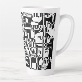 Caneca De Café Latte Cidades Etíopes