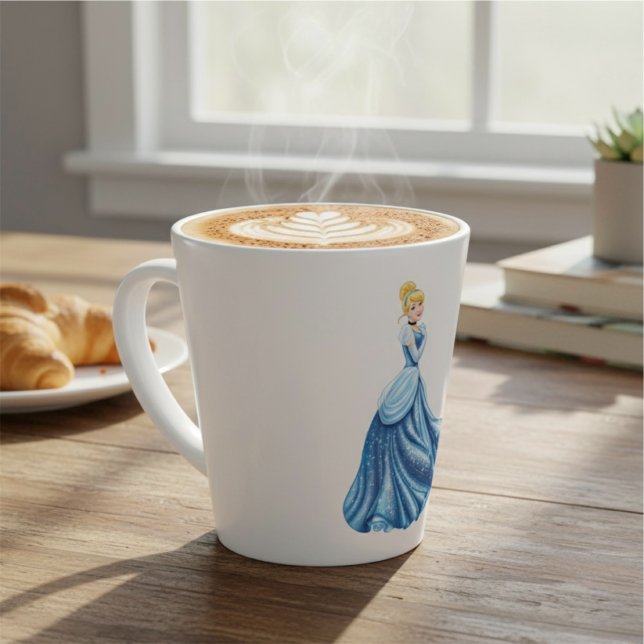 Caneca De Café Latte Cinderella Latte Mug (Criador carregado)