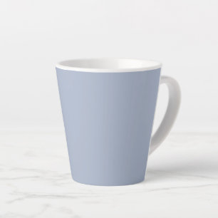 Caneca De Café Latte cinzas de cor azul-ciano/cinzas azuladas de cobalt