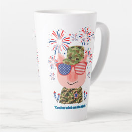 Caneca De Café Latte citação de porco