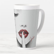 Citação Sassy Personalizada Lábios Vermelhos Belez