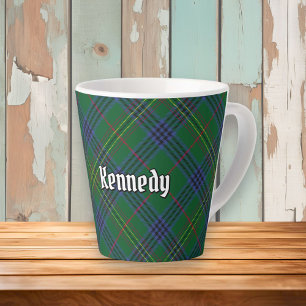 Caneca De Café Latte Clan Kennedy Tartan