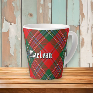 Caneca De Café Latte Clan MacLean Tartan