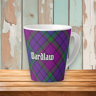 Caneca De Café Latte Clan Wardlaw Tartan