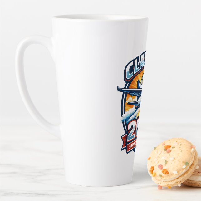 Caneca De Café Latte Class of 2026 - Soaring into the Future (In Situ)