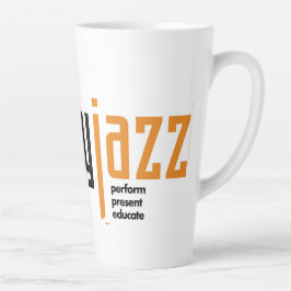Caneca De Café Latte CNY Jazz Latte Mug