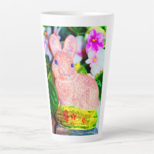 Caneca De Café Latte Coelho Coelho Coelhinho Gato